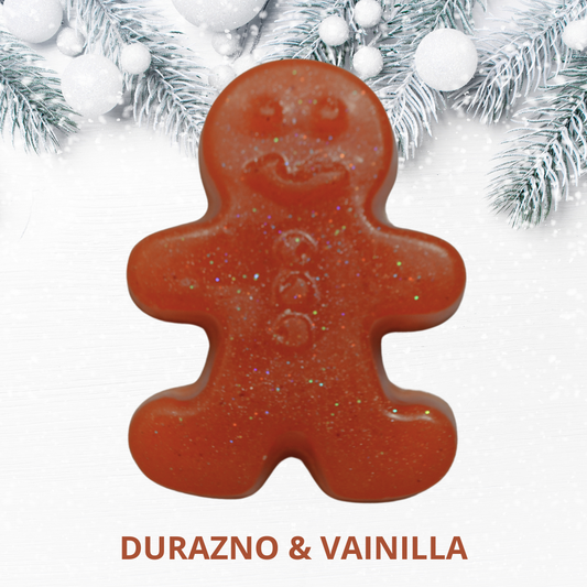 Jabón Gingerbread Man Durazno & Vainilla