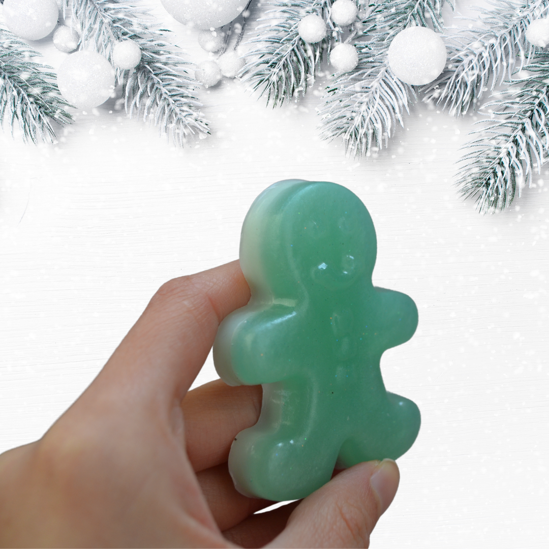 Jabón Navideño Gingerbread Man de Menta